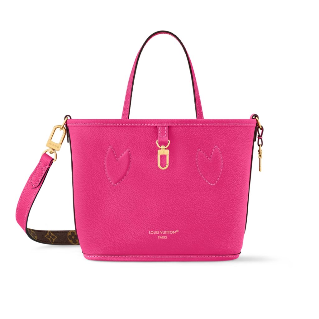 Louis Vuitton Neverfull Bandoulière Inside Out BB Monogram Rose 20Cm M12106 - Image 2