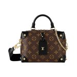 Louis Vuitton Petite Malle Souple Monogram Bag Brown 20cm M45571