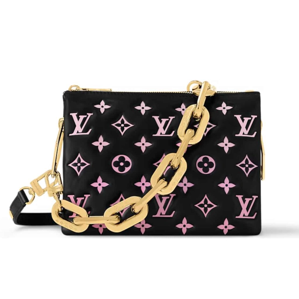Louis Vuitton Coussin BB Bag Black Pink 21cm M12159 - Image 2