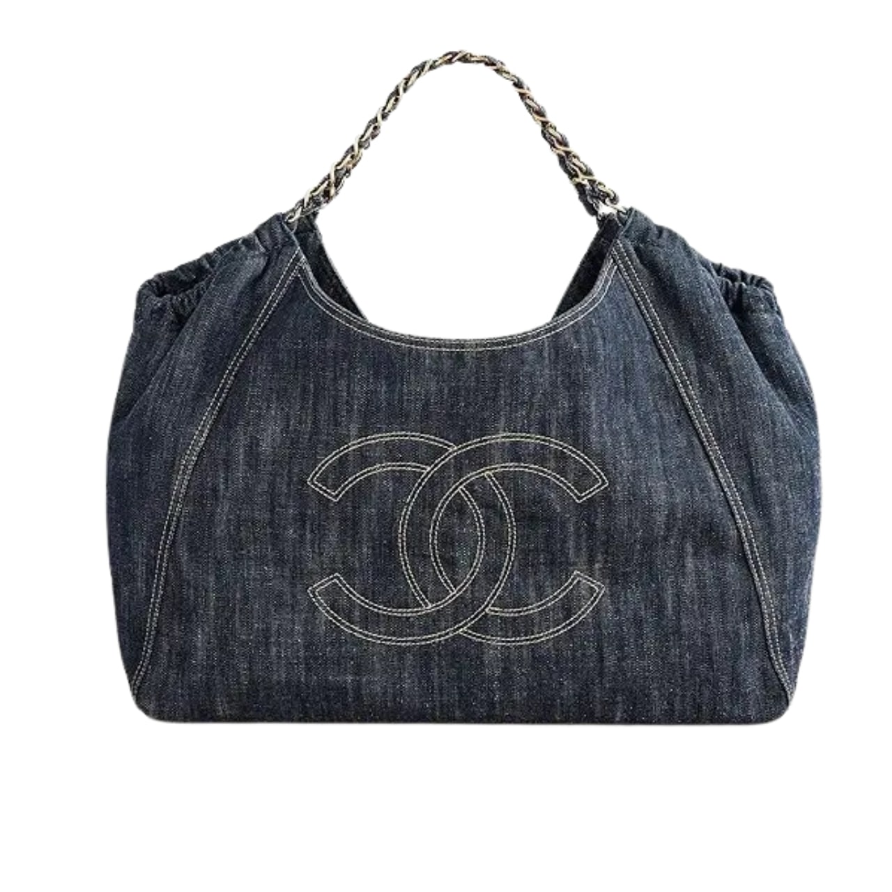 Thumbnail-7-1-2.jpg Chanel Denim Timeless Cc Tote Blue 36Cm - Image 1
