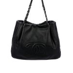 Chanel Timeless Chain Tote Black