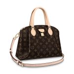 Louis Vuitton Rivoli PM Monogram Canvas Handle Bag Brown 25cm M44543