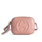 Gucci Soho Small Disco Bag Pink Leather 21Cm 308364 A7M0G 2754