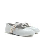 Chanel Mary Jane Ballet Flat Pure Light Blue