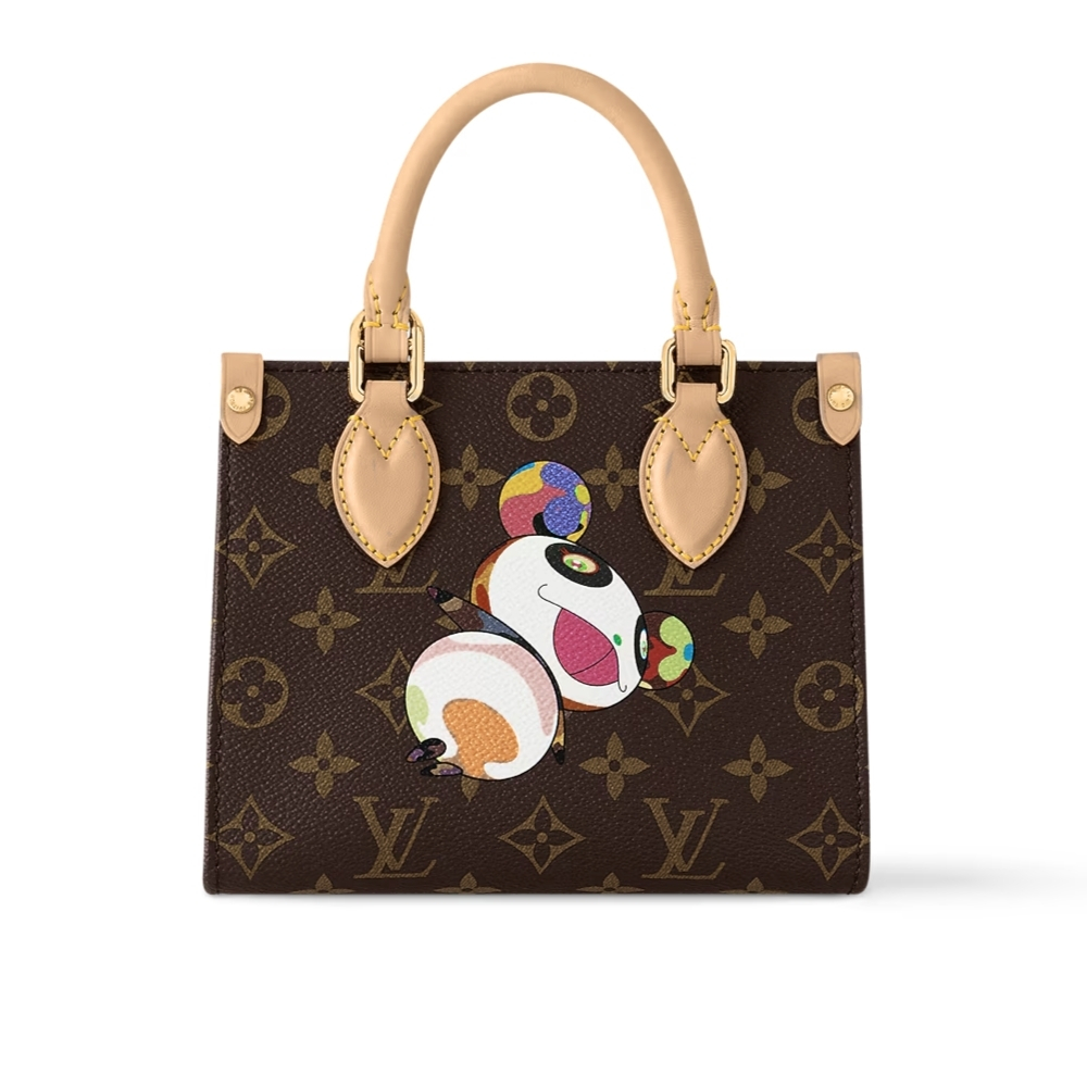 Thumbnails-Emlina-7-1.jpg Louis Vuitton X Takashi Murakami Onthego BB Monogram Canvas Brown 18Cm M13668 - Image 1