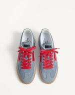 VALENTINO UPVILLAGE LOW TOP SNEAKER IN SPLIT LEATHER AND CALFSKIN NAPPA LEATHER - Image 3