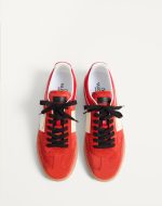 VALENTINO UPVILLAGE LOW TOP SNEAKER IN SPLIT LEATHER AND CALFSKIN NAPPA LEATHER - Image 3