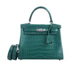 Hermès Kelly 25 Alligator Vert Emerald 25Cm