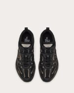 VALENTINO VLOGO EASYJOG LOW-TOP SNEAKER IN CALFSKIN AND FABRIC - Image 2