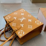 Louis Vuitton Onthego MM Tote Bag Orange 35Cm M45982 - Image 7