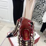 Valentino Garavani Rockstud Alcove Pumps Black - Image 4