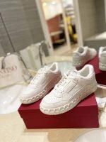 Valentino Garavani Freedots Low Top Sneaker In Leather White 4Y2S0H43Rdg 0Bo - Image 10