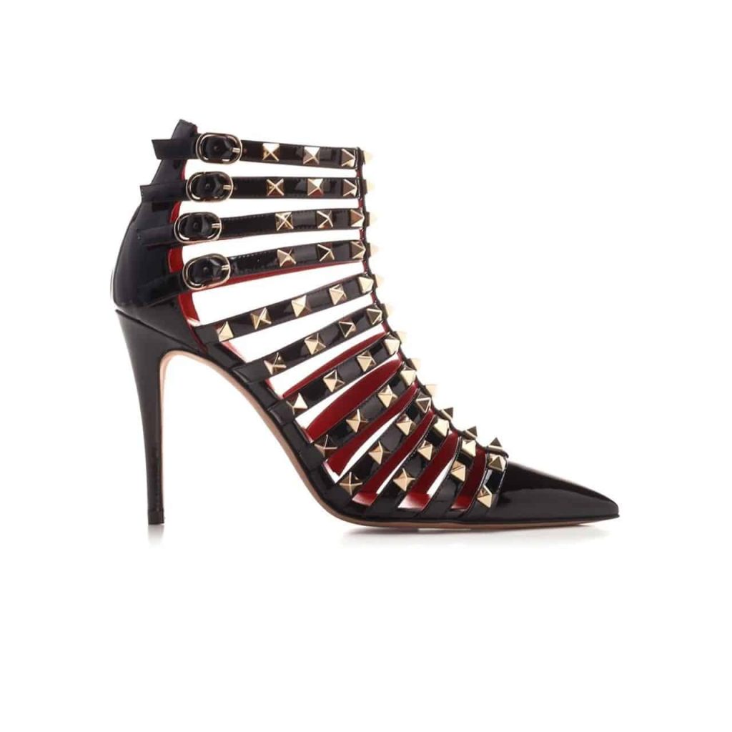 Valentino Garavani Rockstud Alcove Pumps Black - Image 2