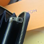 Louis Vuitton Zippy Wallet Monogram Empreinte Black 19cm M61864 - Image 7