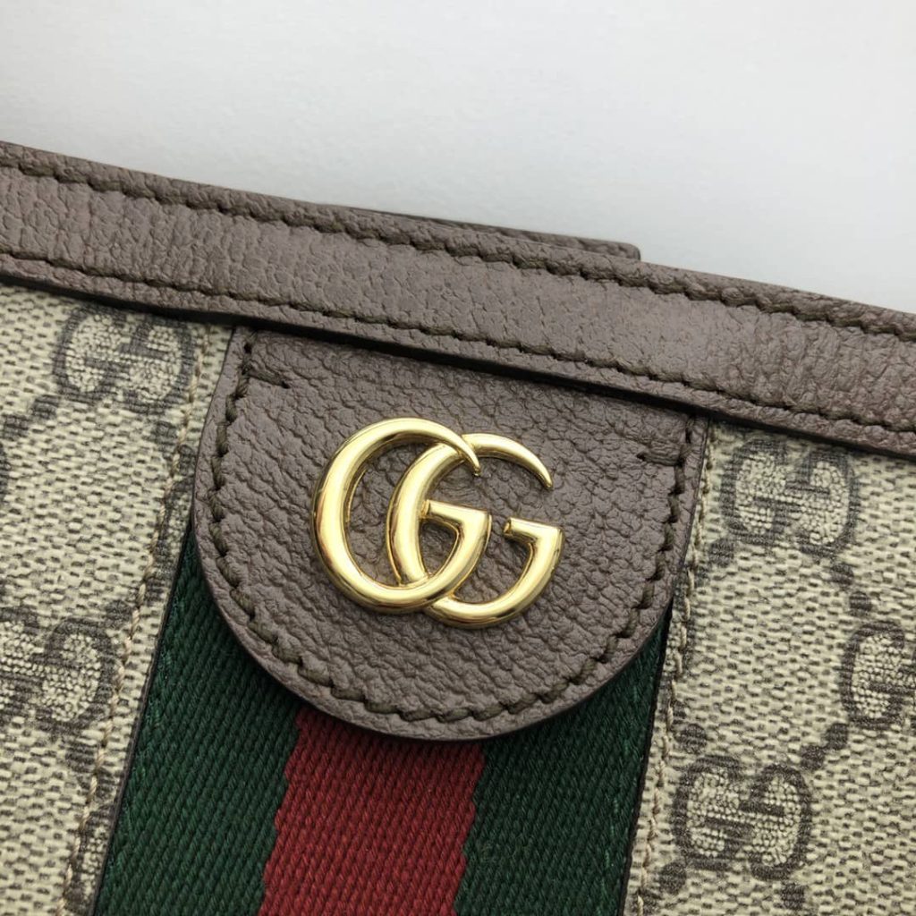 Gucci Ophidia Large Tote Bag Beige And Dark Brown Gg Supreme 38Cm 631685 96Iwb 8745 - Image 5