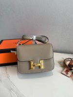 Hermes Constance Epsom Ck18 Etoupe Rose Gold Hardware 18Cm - Image 3