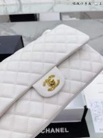 Chanel Classic Mini Flap Gold Hardware White 25Cm - Image 3