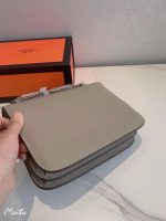 Hermes Constance Epsom Ck18 Etoupe Rose Gold Hardware 18Cm - Image 7