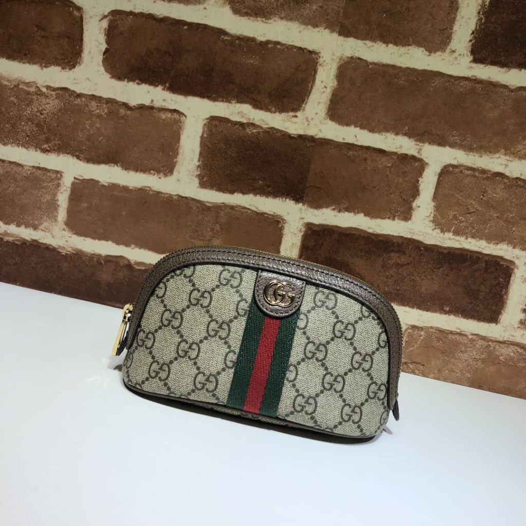 Gucci Ophidia Gg Cosmetic Pouch Brown - Image 5