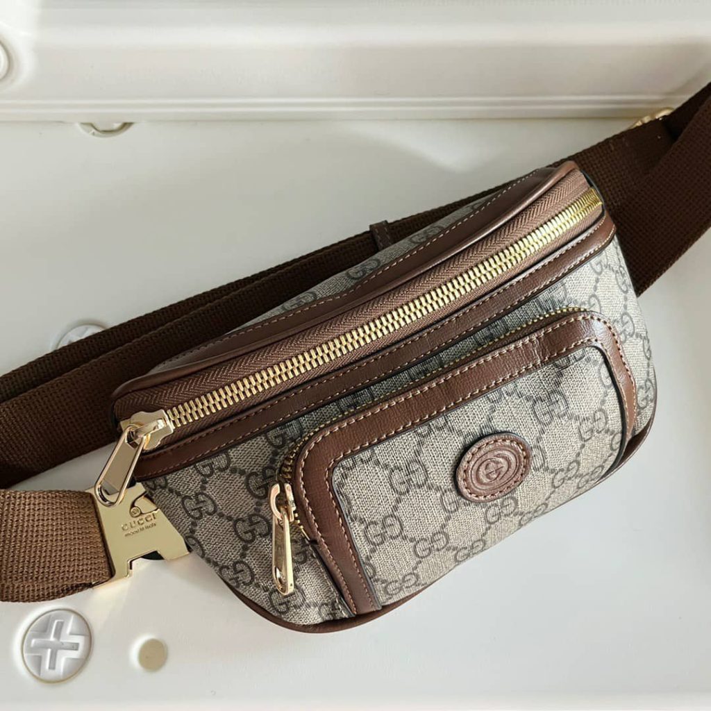 Gucci Belt Bag Gg Brown 24Cm - Image 7