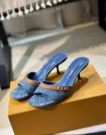 Louis Vuitton Neo Revival Mule Denim Blue 1Acizb - Image 4