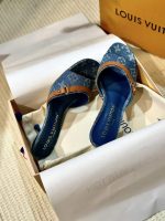 Louis Vuitton Neo Revival Mule Denim Blue 1Acizb - Image 5