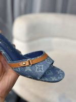 Louis Vuitton Neo Revival Mule Denim Blue 1Acizb - Image 7
