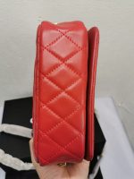 Chanel 23b Small Flap Bag Red 22cm - Image 5