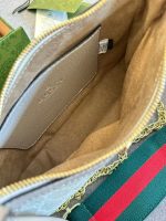 Gucci Ophidia Small Shoulder Bag Beige And White 25Cm 735132 Uulag 9682 - Image 5