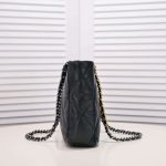 Chanel Quilted 19 East West Shopping Bag Black 35Cm - Image 7