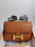Hermes Constance 24 Togo Leather Gold Hardware Brown 24cm - Image 3
