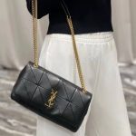 Saint Laurent Jamie Medium In Black 26Cm 515821Cop671000 - Image 5