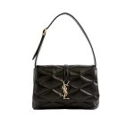 Saint Laurent Le 57 Quilted Leather Shoulder Bag Black 23Cm