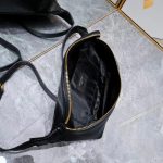 Saint Laurent Belt Bag Ysl Logo Appliquéd Leather Black 25Cm - Image 8