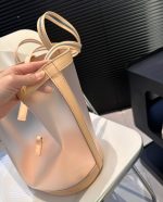 Saint Laurent Panier Medium In Vinyl And Vegetable Tanned Leather Brown 28 Cm 773697Fac0F2275 - Image 10