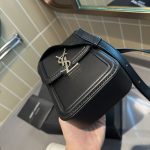 Saint Laurent Solferino Mini Bag In Smooth Leather Black 11Cm 7539630Sx0E1000 - Image 6