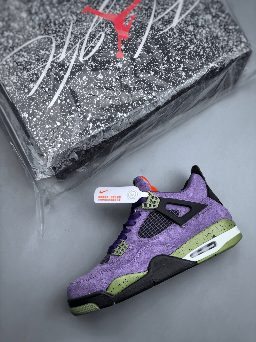 Nike Wmns Air Jordan 4 Retro Canyon Purple AJ4 - Image 2