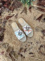 Gucci Women's GG Multicolor Slip On Espadrille Slide Sandals 678037 UFT70 8470 - Image 6