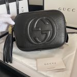 Gucci Soho Small Leather Disco Bag Black 308364 A7M0G 1000 - Image 4