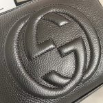 Gucci Soho Small Leather Disco Bag Black 308364 A7M0G 1000 - Image 5