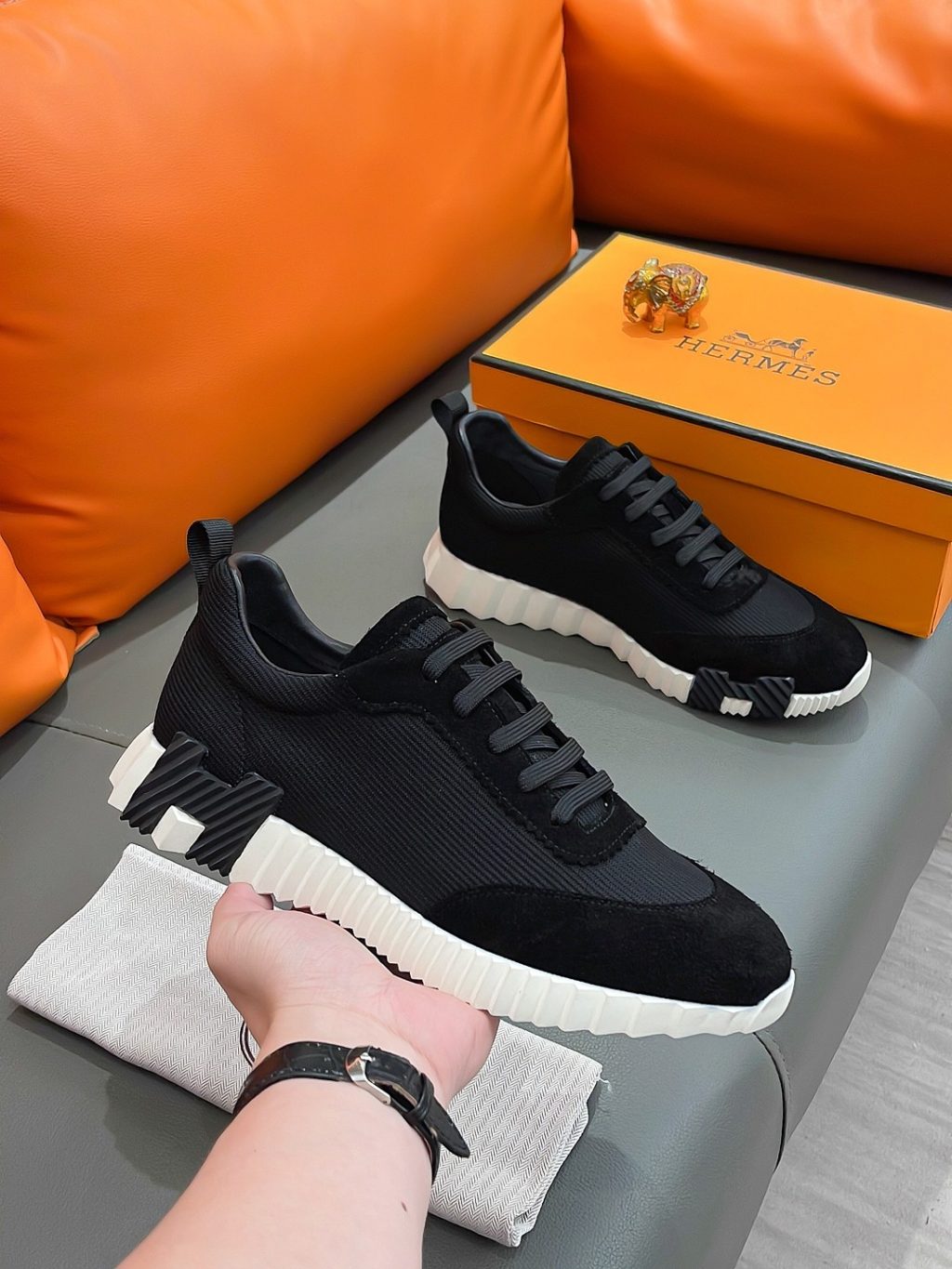 Hermes Boomerang Sneaker - Image 4