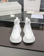 Alexander McQueen Tread Sole Zip Sneaker - Image 4