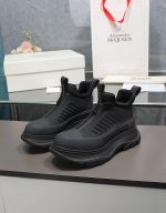 Alexander McQueen Tread Sole Zip Sneaker - Image 4