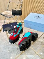 Prada thick-sole genuine leather shoes for couples - Image 4