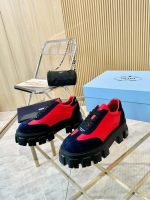 Prada thick-sole genuine leather shoes for couples - Image 3