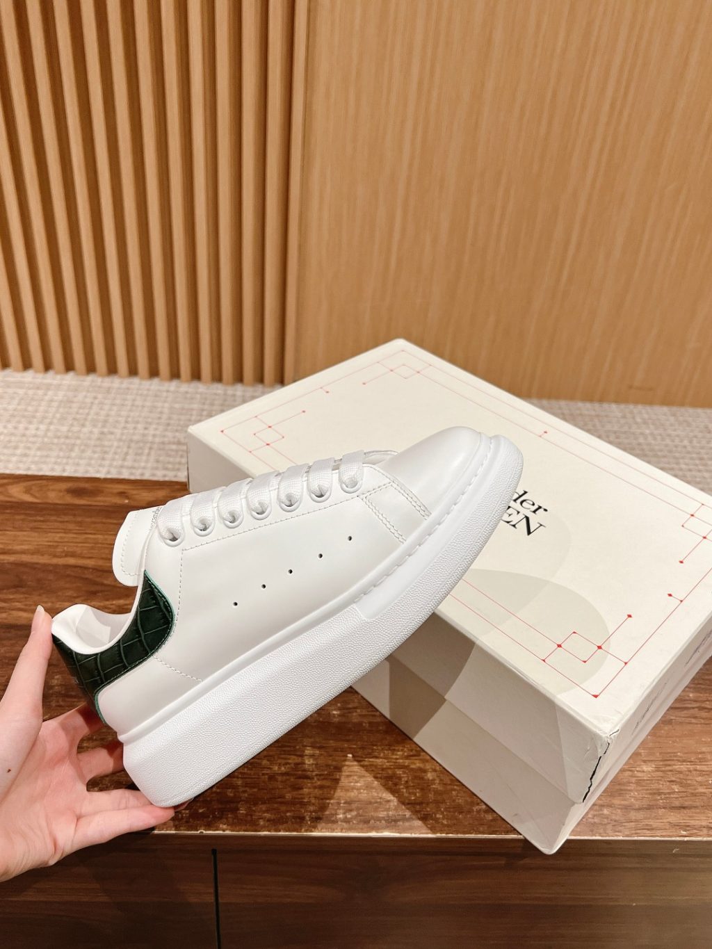 Alexander McQueen Oversized Retro Sneaker - Image 3