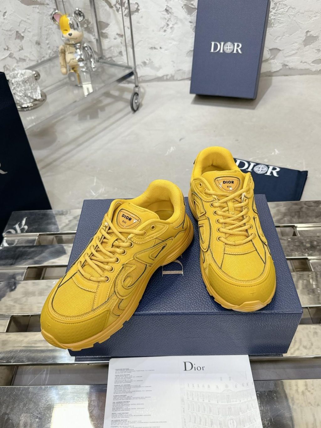 DIOR AND STONE ISLAND B30 Sneaker - Image 3