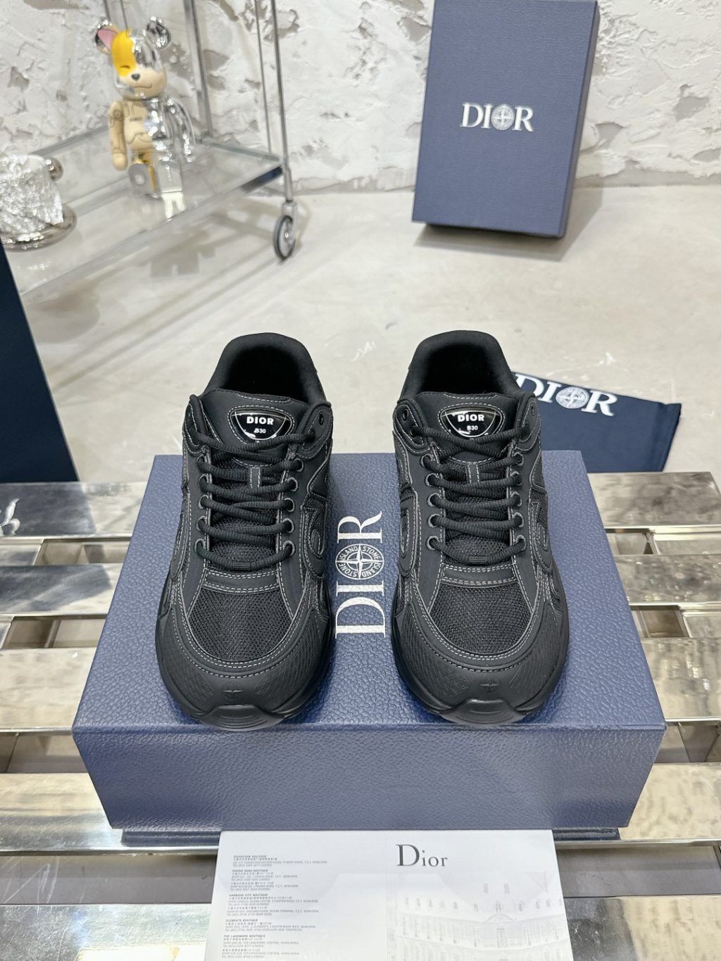 DIOR AND STONE ISLAND B30 Sneaker - Image 4