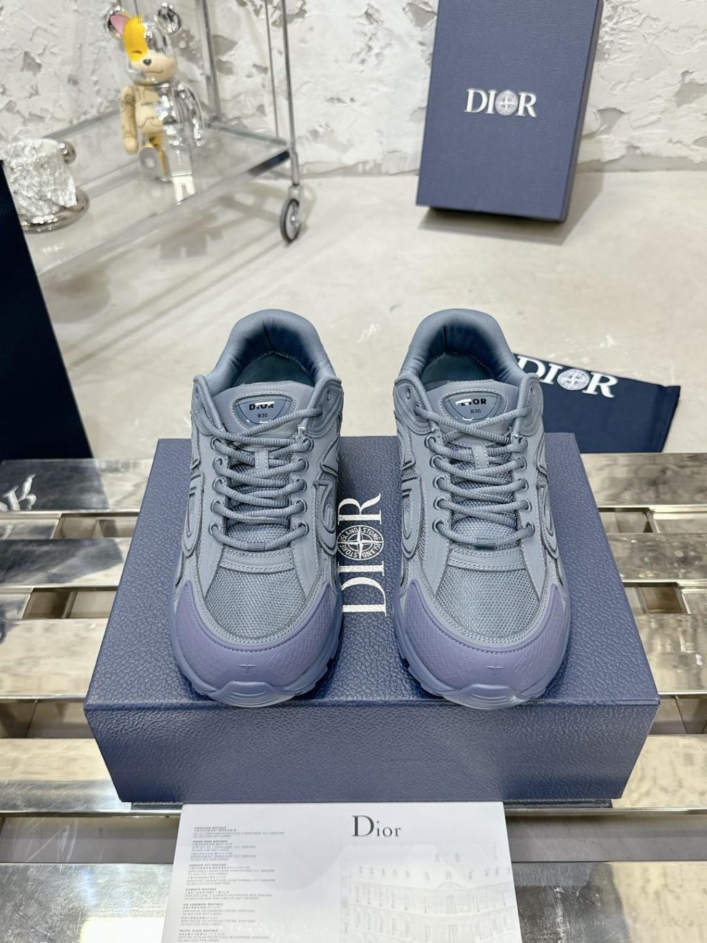 DIOR AND STONE ISLAND B30 Sneaker - Image 2