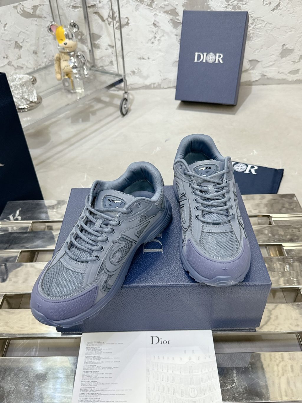 DIOR AND STONE ISLAND B30 Sneaker - Image 4